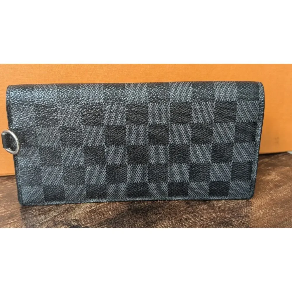 Louis Vuitton LV Damier Graphite Accordion Long Wallet Black‎ - Picture 4 of 16
